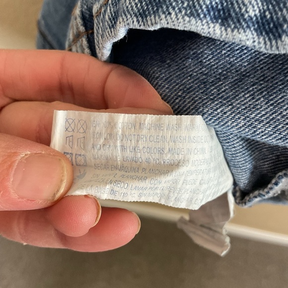 Forever‎ 21 Womens Small Retro Denim Dress Deep V-Neck Zip Up Pockets Cotton - Picture 6 of 7